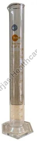 Glass Borosil Measuring Cylinder for Chemical Laboratory at Rs 300 ...