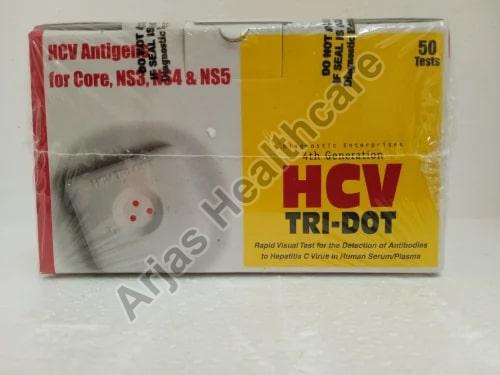 J. Mitra HCV Tri-Dot Test Kit for Hospital