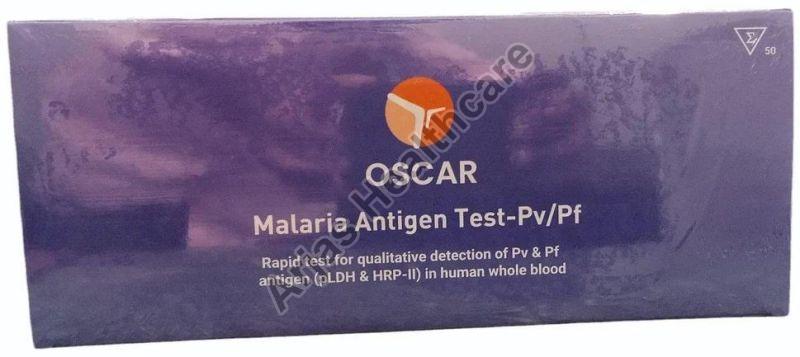 Oscar Malaria PF-PV Test Kit for Clinical, Hospital
