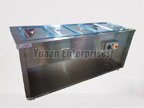 Yuaan Stainless Steel Bain Marie For Commercial Kitchen