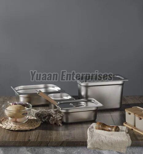 Yuaan Stainless Steel Gastronorm Pan For Restaurant, Hotels