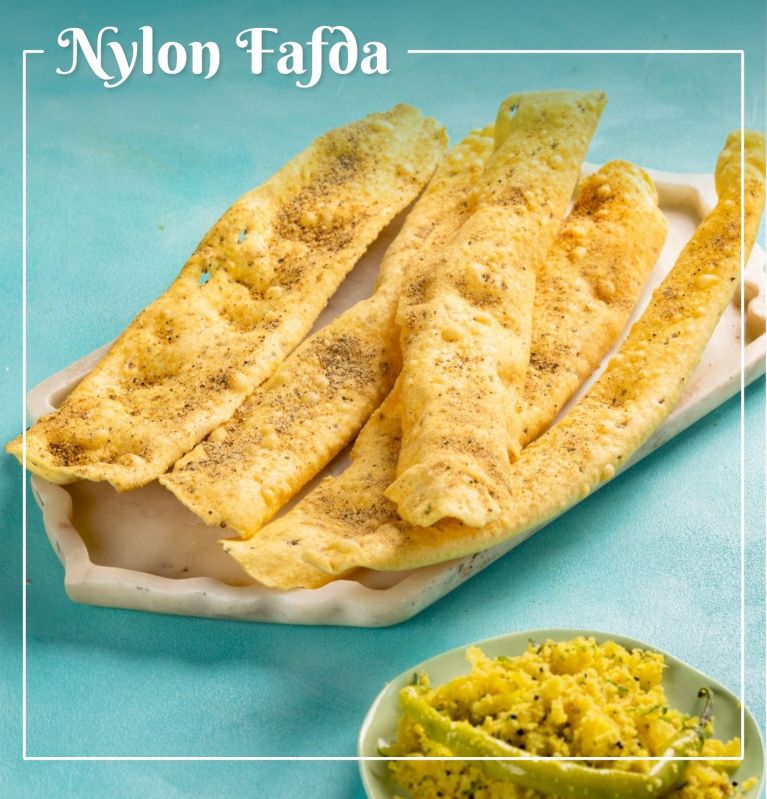 Vishal Foods Nylon Fafda, Packaging Type : Container