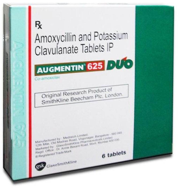 Amoxicillin Potassium Clavulanate Tablet