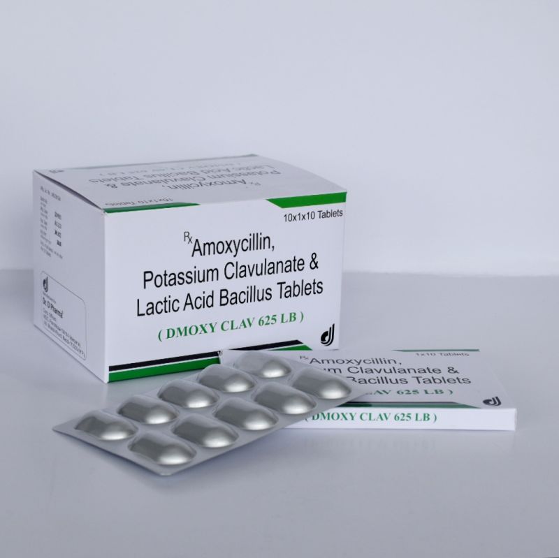 Amoxycillin Potassium Clavulanate Lactic Acid Bacillus Tablet