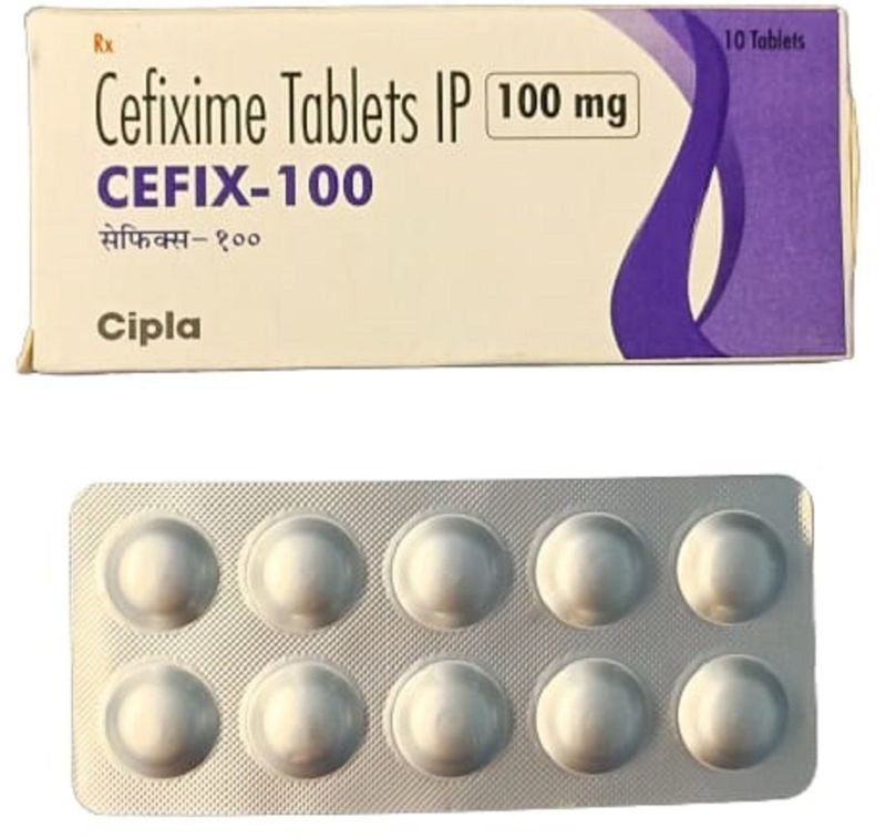 Cefixime Antibiotic Tablet