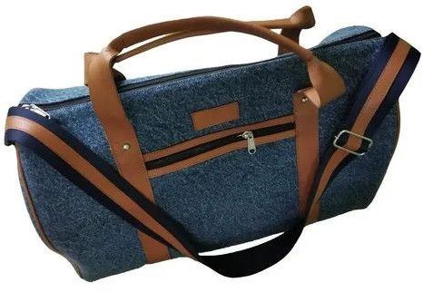 Designer Leather Duffle Bag