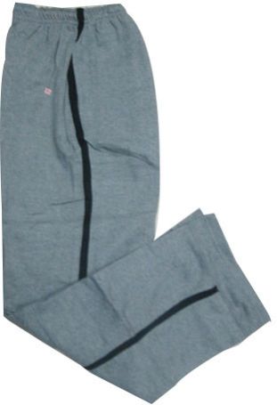 Grey Cotton Mens Lower