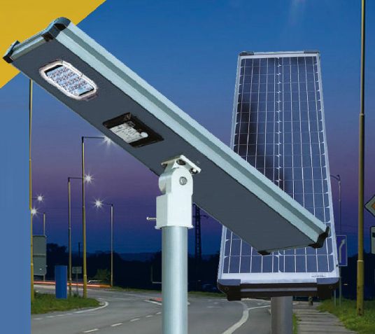 Lightix Plus LED Solar Street Light, Shape : Rectangular