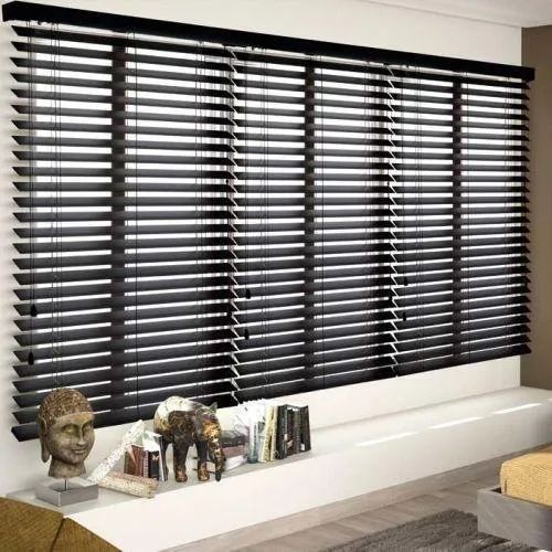 Horizontal Plain Aluminum Venetian Blinds for Window Use