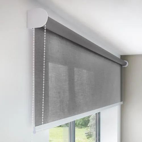 PVC Plain Sunscreen Roller Blinds for Window