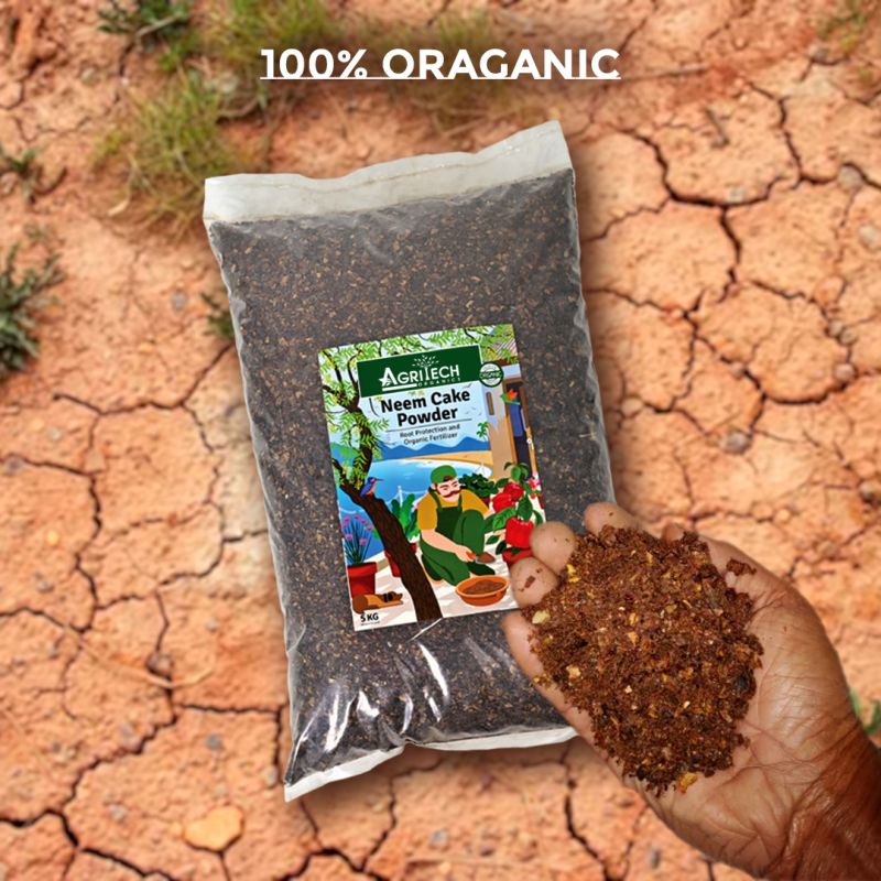 Organic Neem Cake Powder for Agriculture