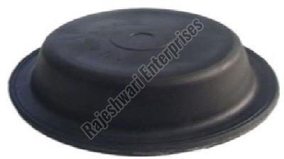 Plain Black Rubber Diaphragm, Shape : Round