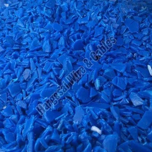 HDPE Blue Drum Scrap