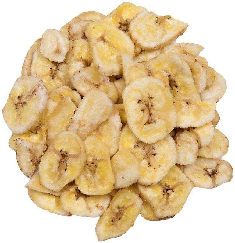 Dehydrated banana flakes for Human Consumption