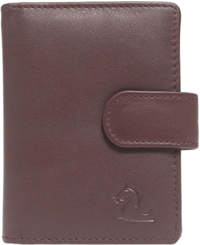 Kara Tan Unisex Genuine Leather Credit Debit Card Holder