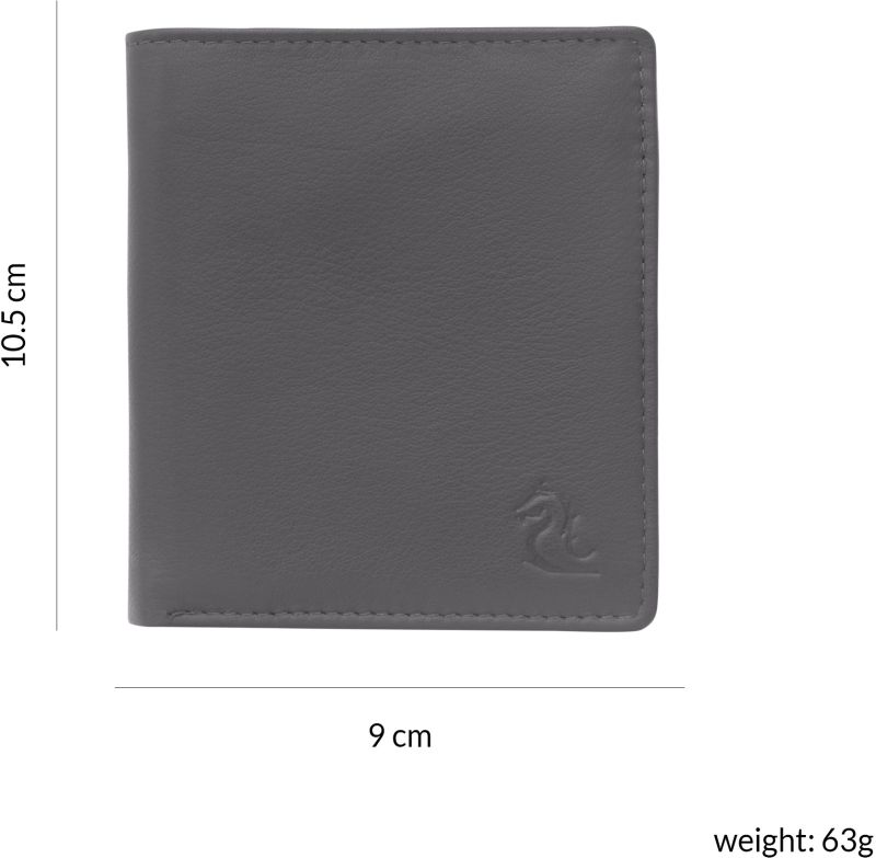 Kara Brown Leather Bifold Wallet For Men