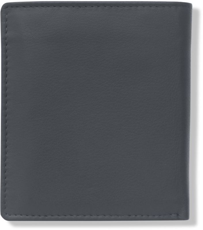 Kara Black Leather Bifold Wallet For Men