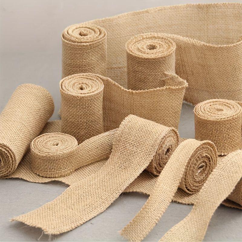 Burlap Ribbon Roll Material For Basket Wraps Rustic Decor Jute Kolkata By Miraal Jute Exports