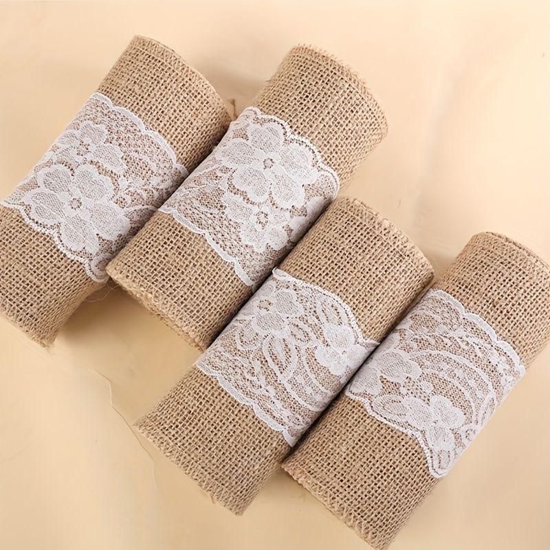 Burlap Ribbon Roll Material For Basket Wraps Rustic Decor Jute Kolkata By Miraal Jute Exports