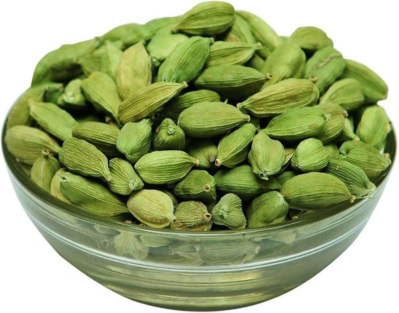 Raw Natural Green Cardamom for Cooking, Spices, Food Medicine, Cosmetics