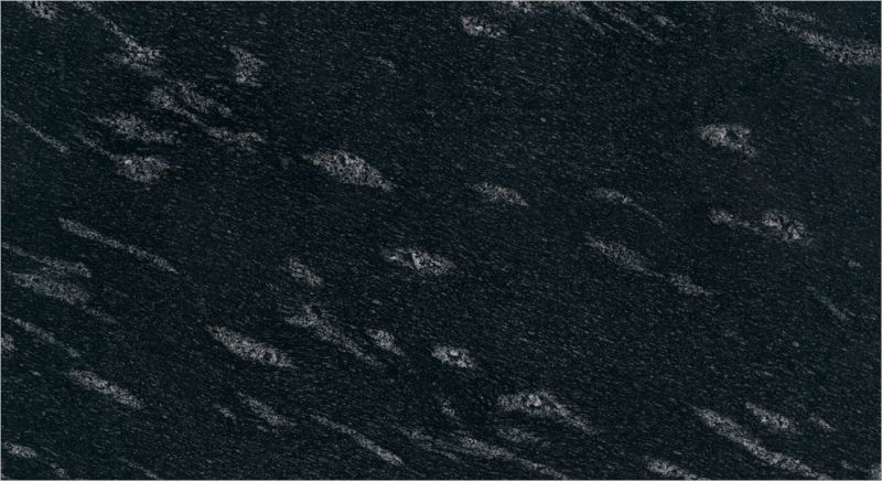 Indian Fish Black Granite Slab for Construction