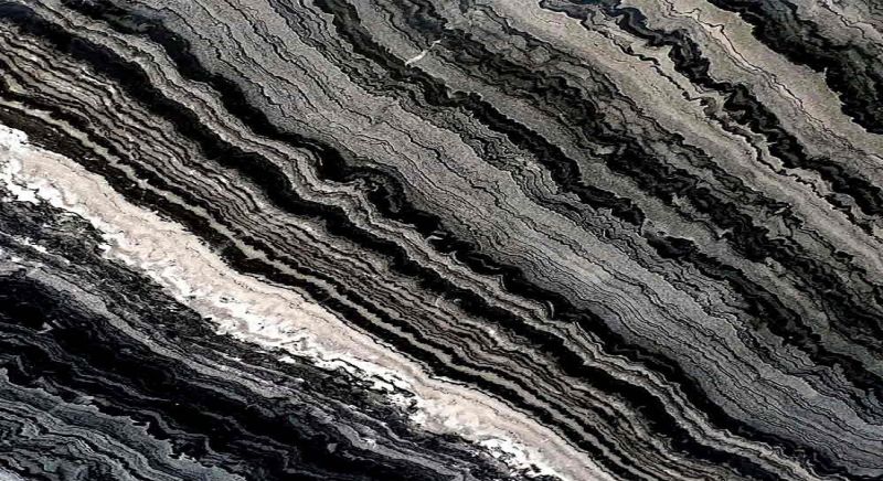 Indian Mercury Black Marble Slab for Construction