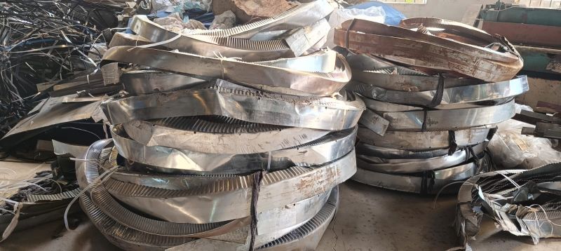 Non Polished Metal CRC Coil Packing Scrap, Shape : Round