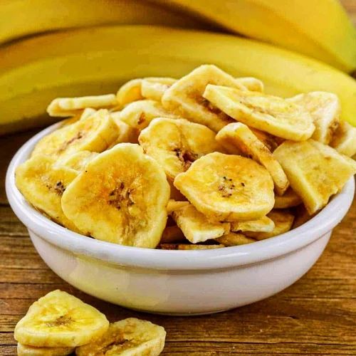 Dehydrated banana flakes, Packaging Type : Plastic Packet