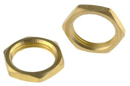 Brass Lock Nut for Fitting Use