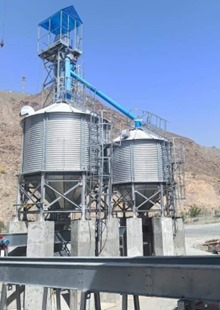 Hopper Bottom Grain Storage Silos, Certification : Iso 9001:2015 14001:2015