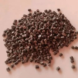 Brown Plastic Granules