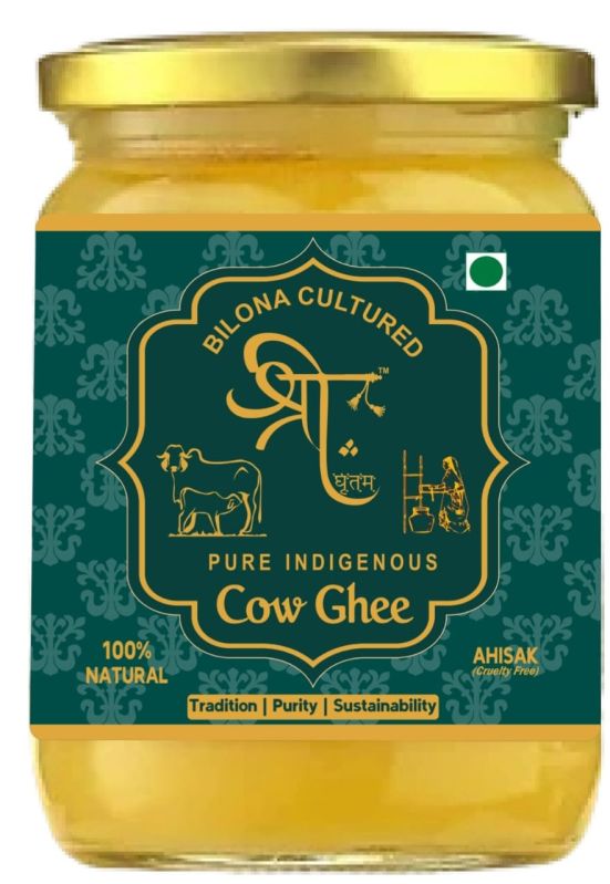 Shree Ghritam(500ml) 100% Organic A2 Cow Bilona Ghee