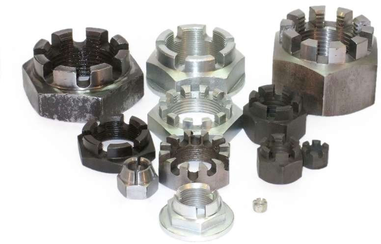 Slotted Nut For Automobile Fittings