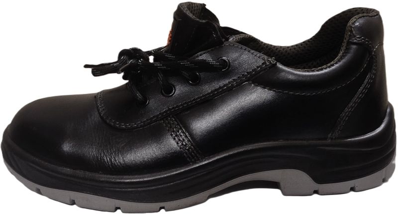 Smooth Grain Leather Safety Shoe PU DD