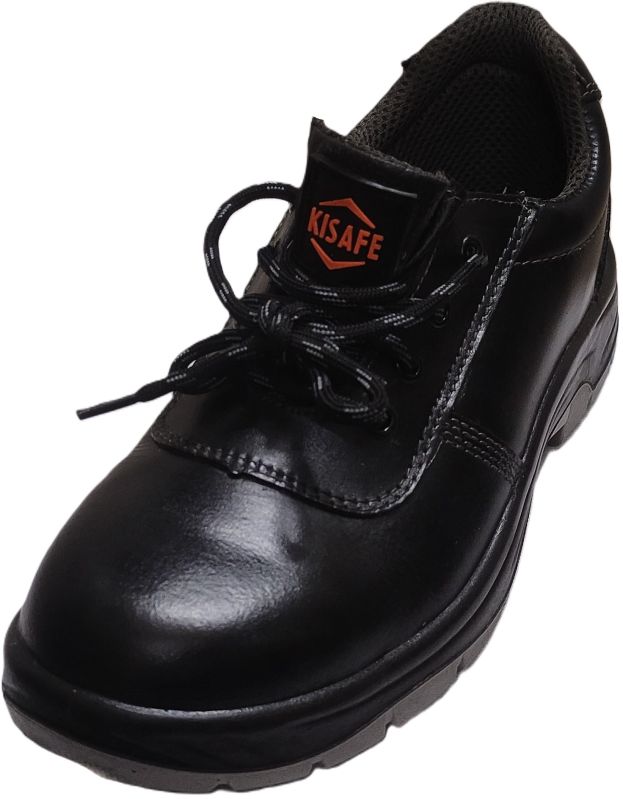 Smooth Grain Leather Safety Shoe PU DD