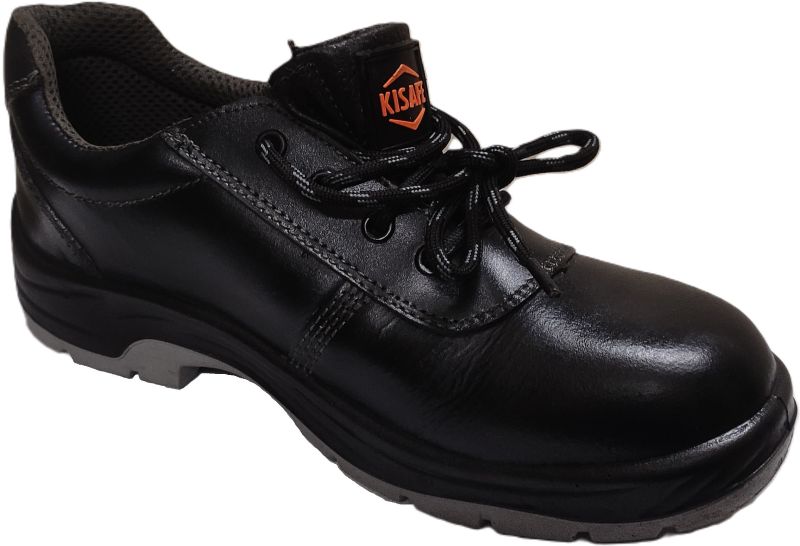 Smooth Grain Leather Safety Shoe PU DD