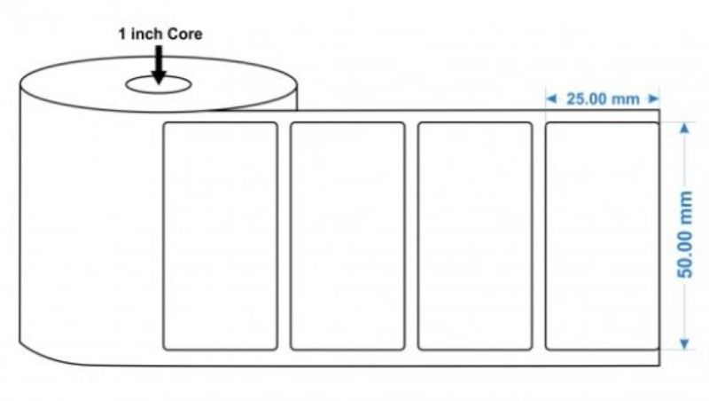 Blank Label Rolls