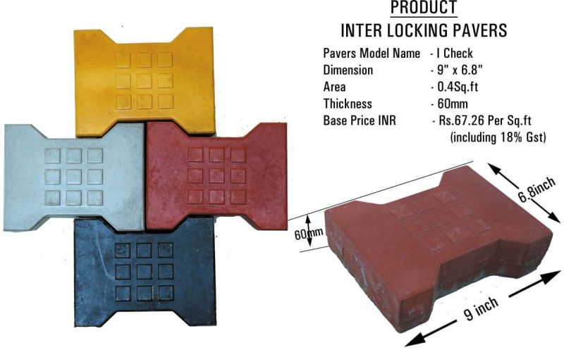 Interlocking Paver Block