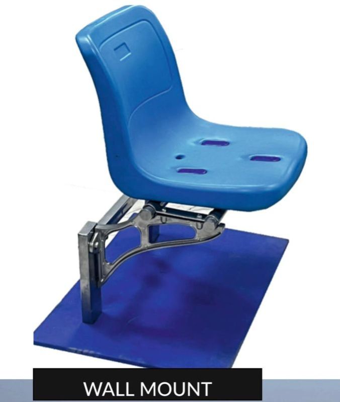 Wallmount Stadium Chair With Aluminium Stand