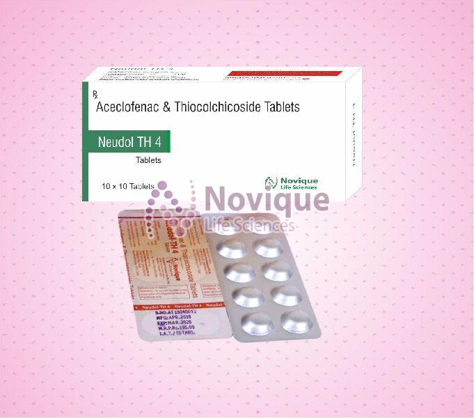 Aceclofenac & Thiocolchicoside Tablets