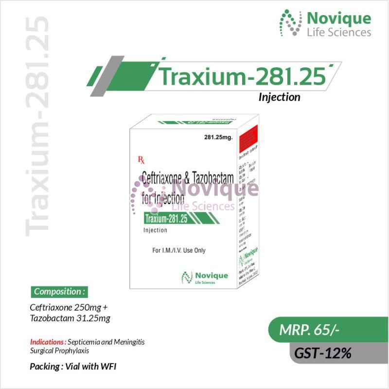 Novique Ceftriaxone & Tazobactam Injection