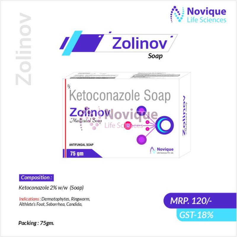 Ketoconazole Soap, Weight : 75gm