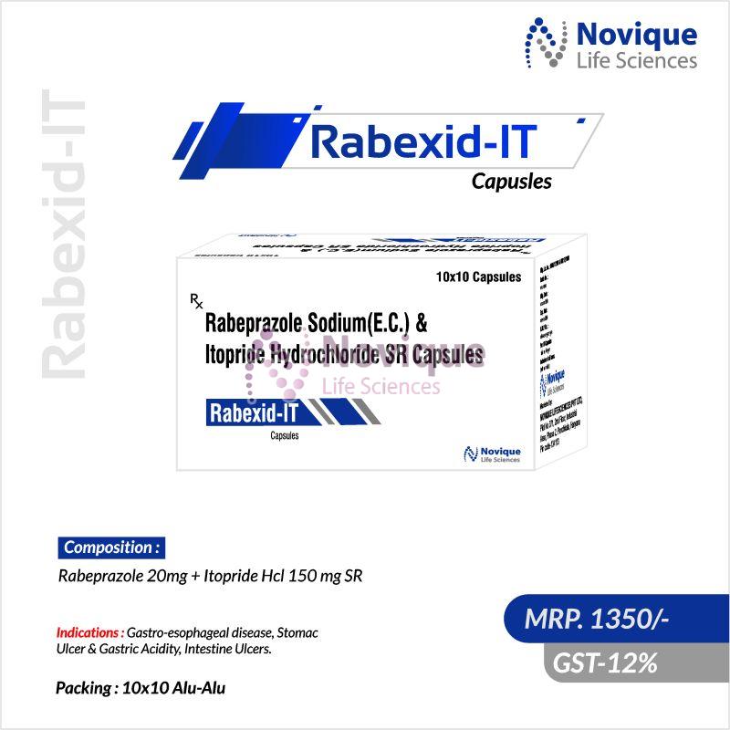 Rabeprazole Sodim and Itopride Hydrochloride SR Capsules