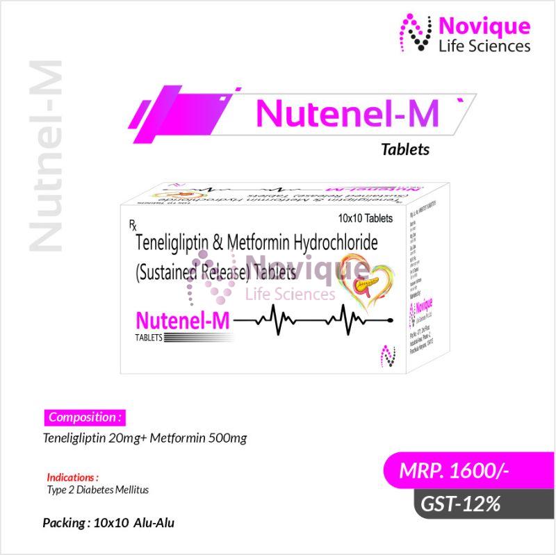 Teneligliptin and Metformin Hydrochloride Tablets