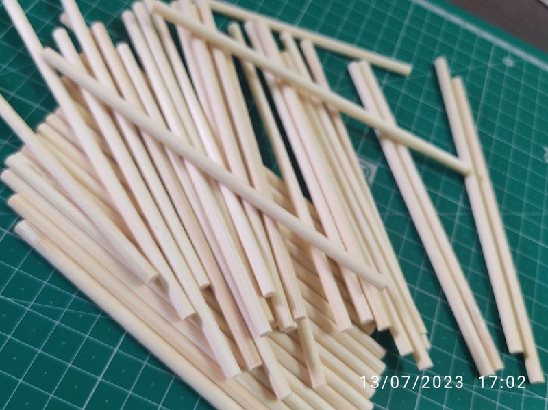 Bamboo Kulfi Sticks, Technics : Machine Made