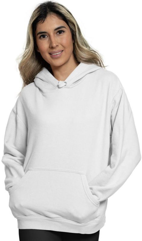 Ladies Plain Hoodie