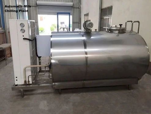 Automatic Milk Chilling Plant