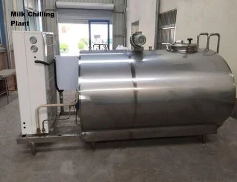 Stainless Steel Milk Chilling Plant, Capacity : 1000 Liter