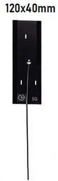 Eteily 5G Internal PCB Antenna With 1.13mm Cable ( L-10CM ) + UFL Connector