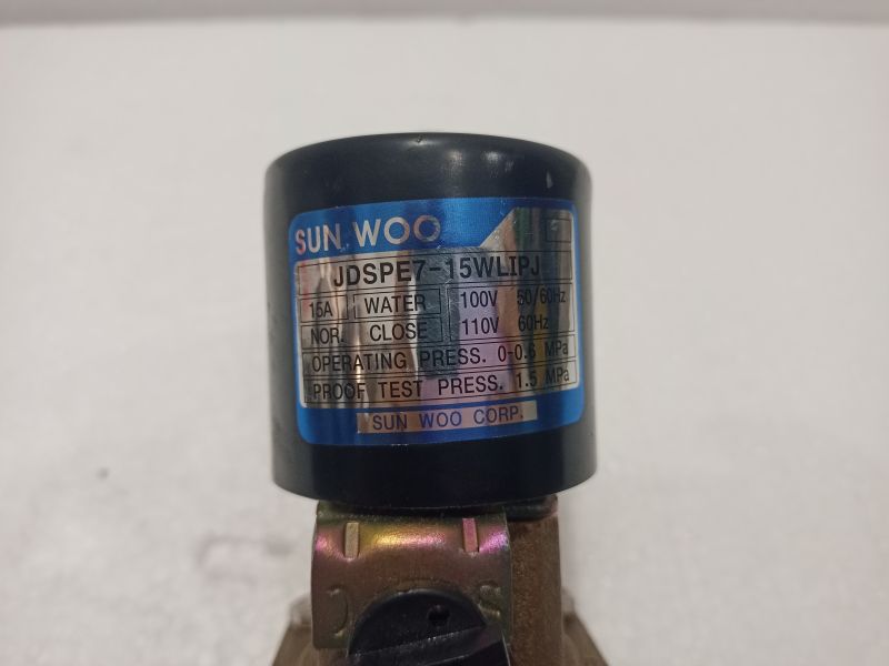 Sun Woo JDSPE7-15WLIPJ Solenoid Valve New